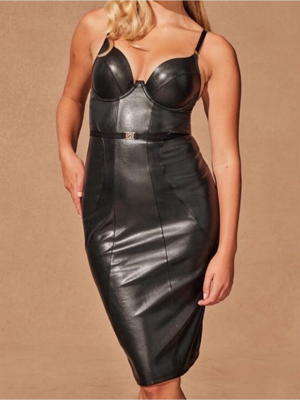Honey Birdette Emily Nero Black Dress Size 38H